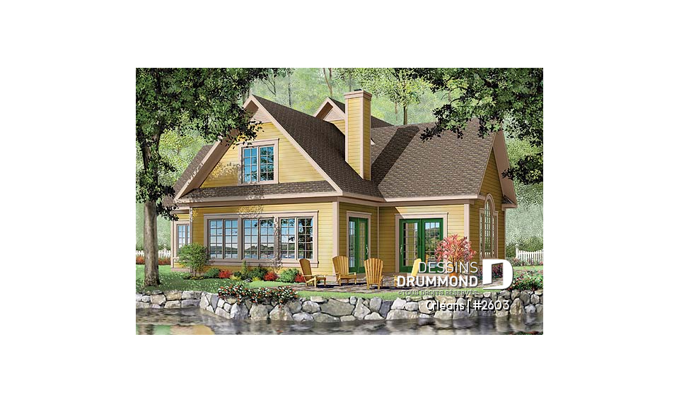 Vue arrière - MODÈLE DE BASE - Orléans