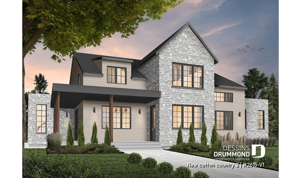 Version couleur no. 3 - Vue avant - New cotton country 2