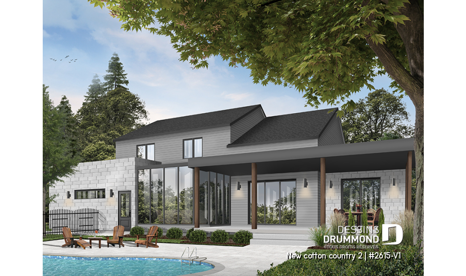 Version couleur no. 4 - Vue arrière - New cotton country 2