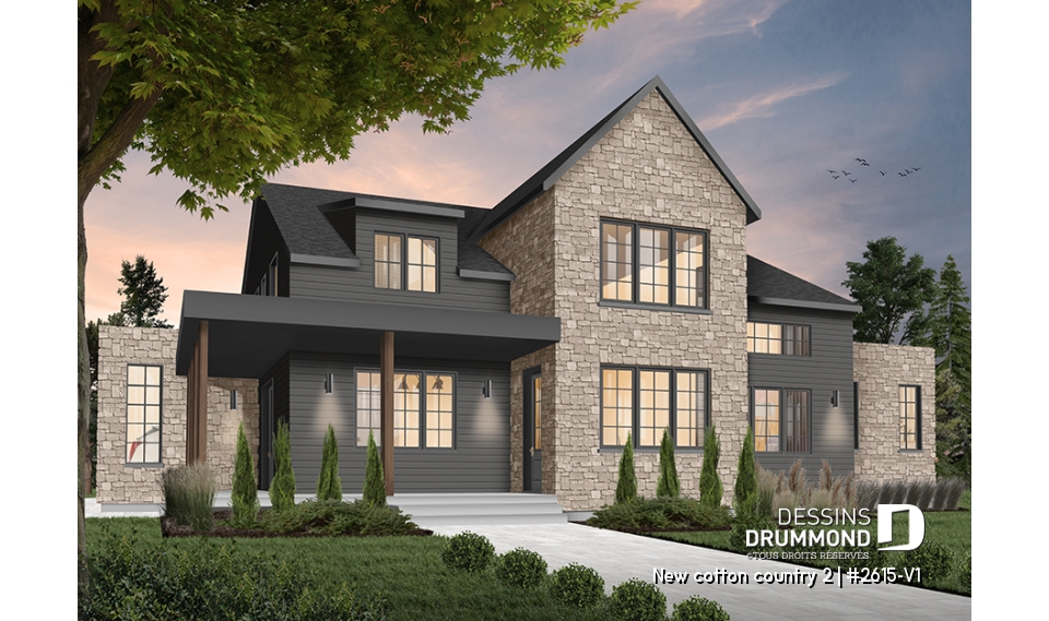 Vue avant - MODÈLE DE BASE - New cotton country 2