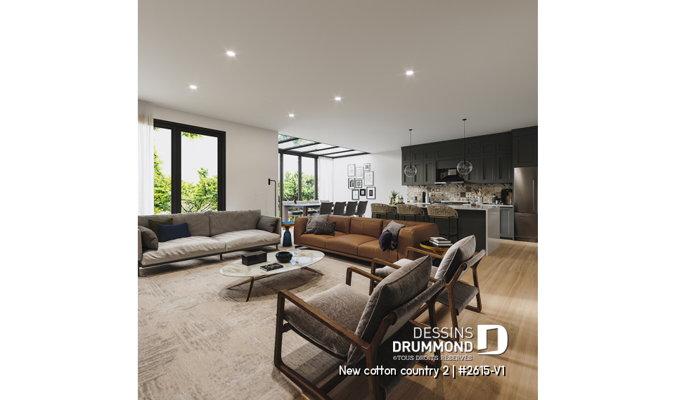 Vue intérieure - New cotton country 2