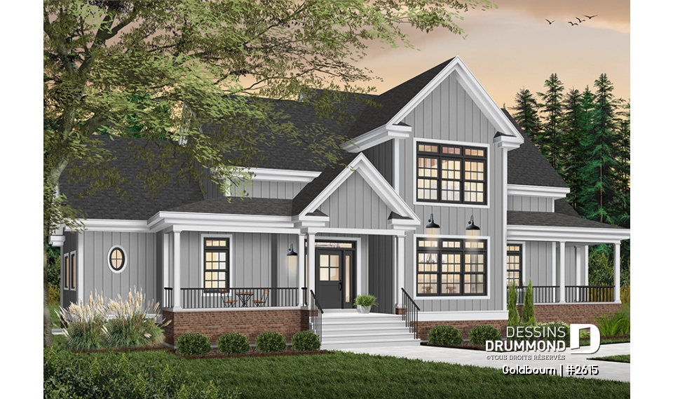 Version couleur no. 2 - Vue avant - Goldbourn