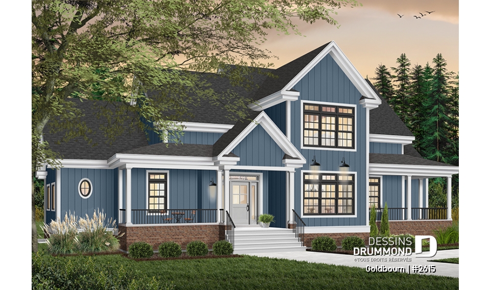 Version couleur no. 3 - Vue avant - Goldbourn