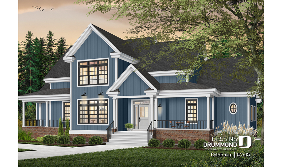 Version couleur no. 3 - Vue avant - Goldbourn