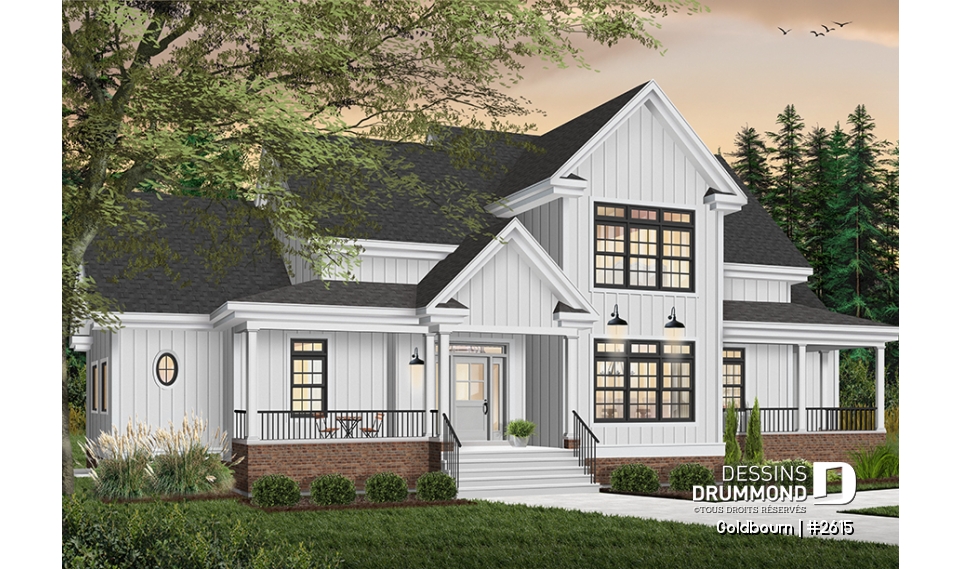 Vue avant - MODÈLE DE BASE - Goldbourn