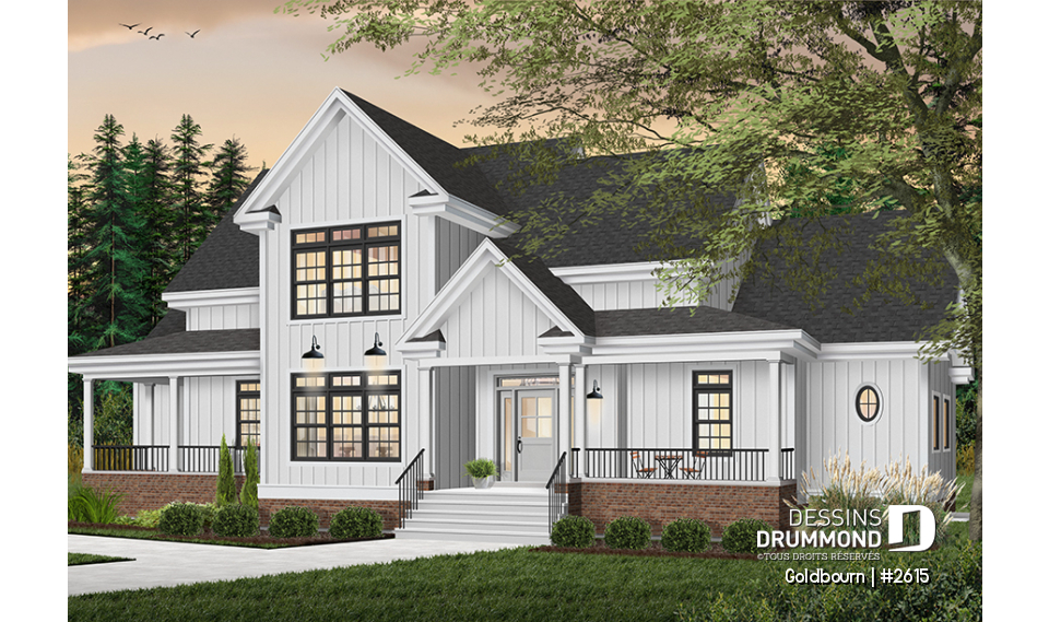 Vue avant - MODÈLE DE BASE - Goldbourn