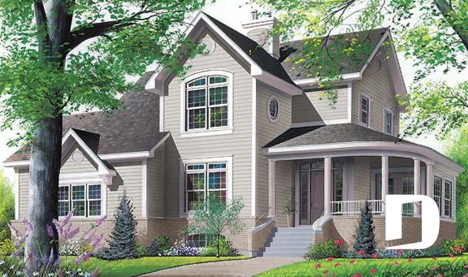 Vue avant - MODÈLE DE BASE -  - Hirondelle 2