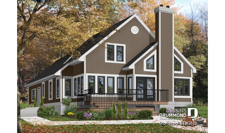 Vue arrière - MODÈLE DE BASE - Grandmont 2