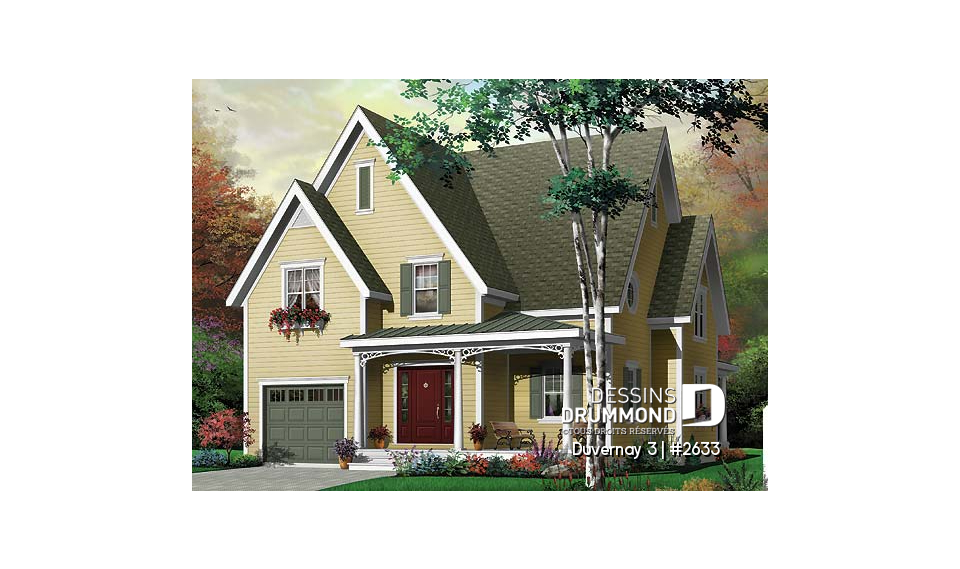Vue avant – Modèle ORIGINAL - Duvernay 3