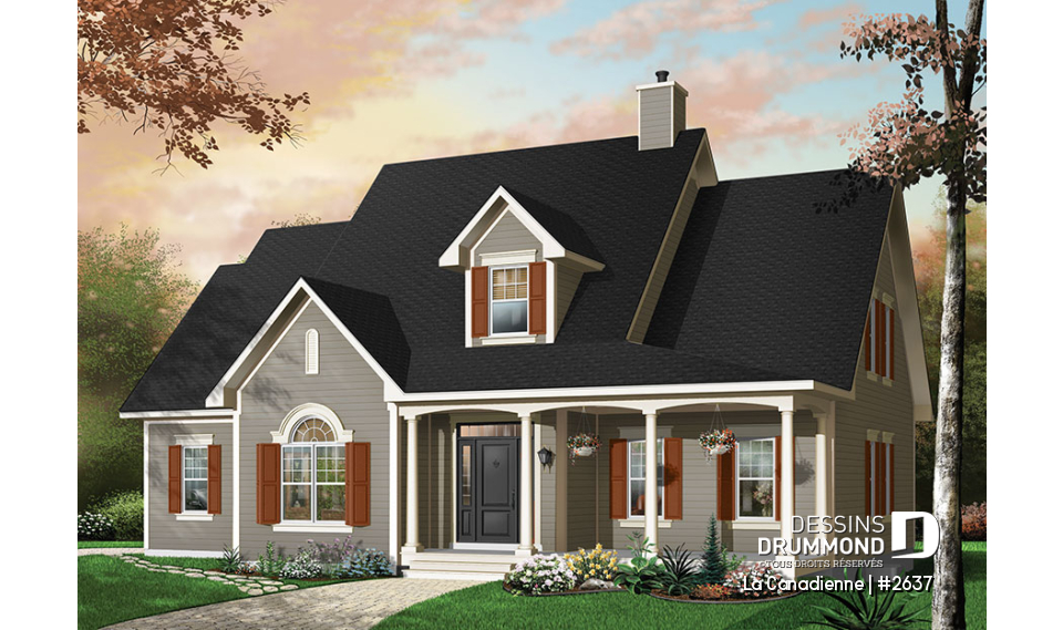 Version couleur no. 6 - Vue avant - La Canadienne
