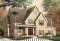 Vue avant - MODÈLE DE BASE - Plan de maison avec espace boni, 3 à 4 chambres, suite des parents, bureau, îlot à la cuisine, garage double - Duvernay