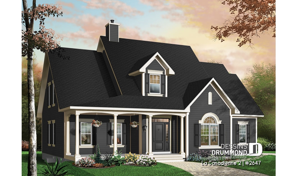 Version couleur no. 2 - Vue avant - La Canadienne 2