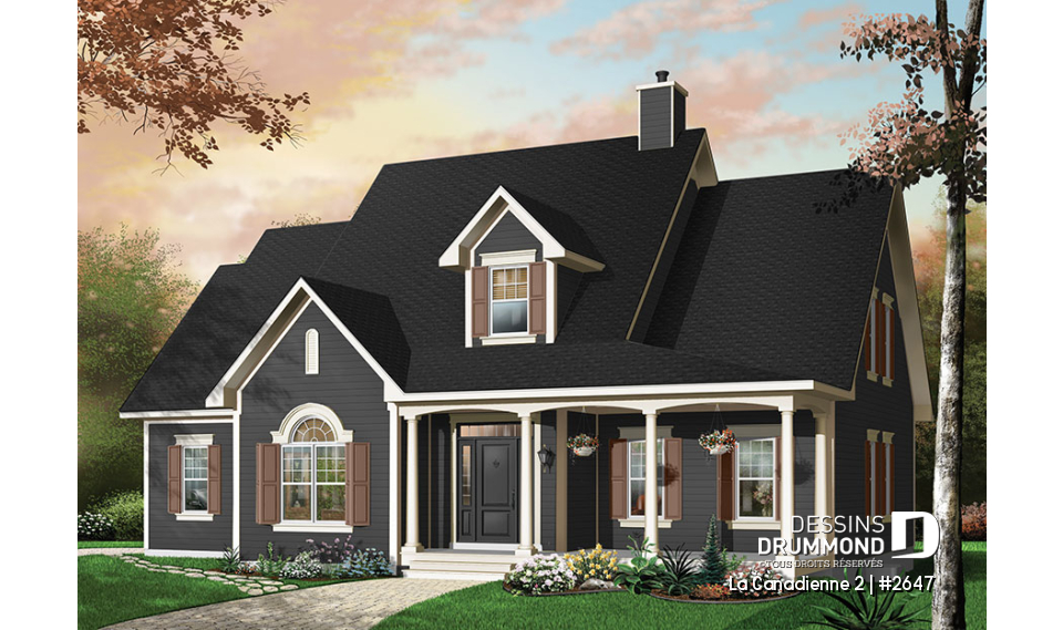 Version couleur no. 5 - Vue avant - La Canadienne 2
