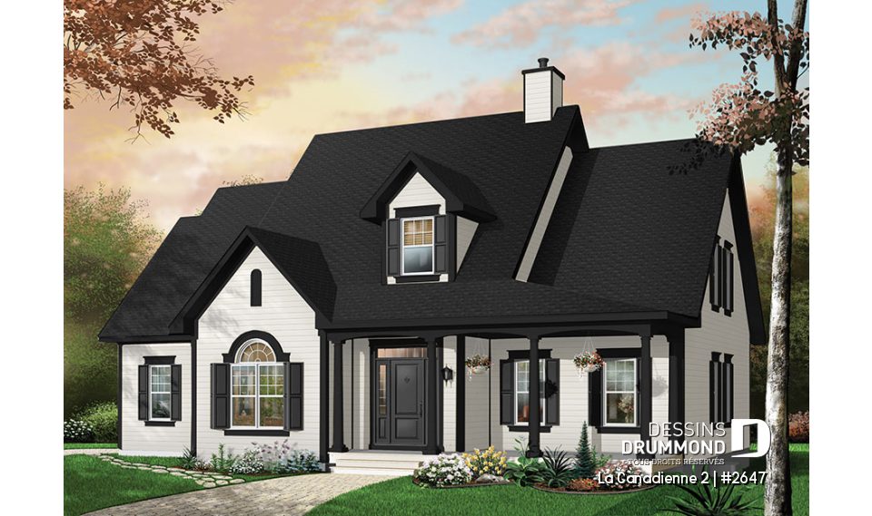 Version couleur no. 7 - Vue avant - La Canadienne 2