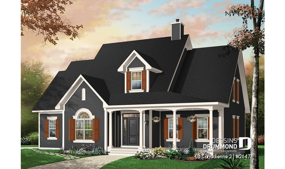 Version couleur no. 8 - Vue avant - La Canadienne 2