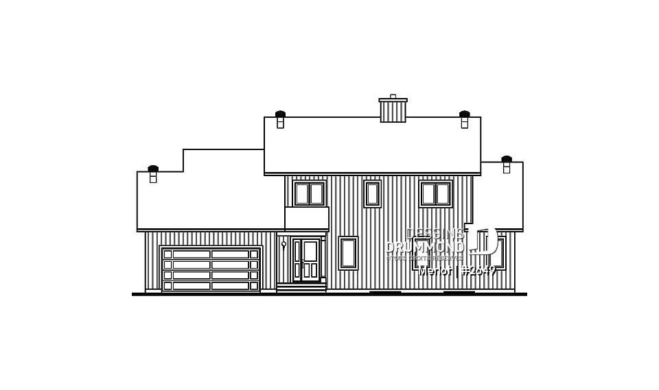 Élévation avant - Merlot