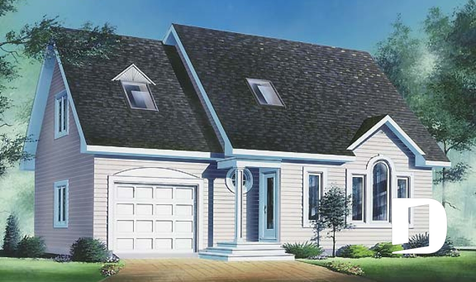 Vue avant - MODÈLE DE BASE -  - Bouleaux