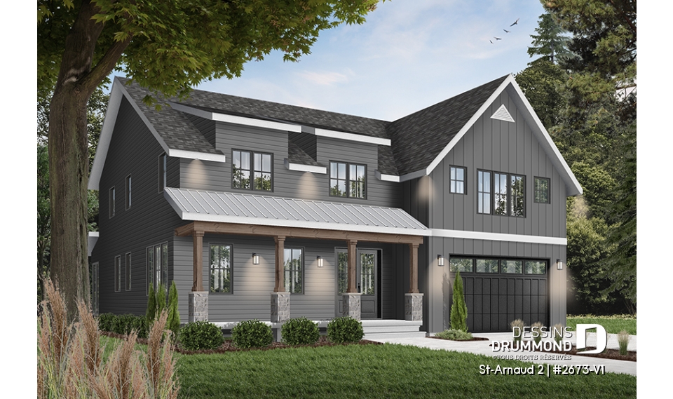 Version couleur no. 3 - Vue avant - St-Arnaud 2