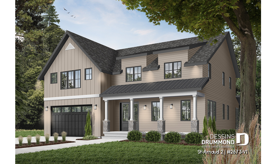 Version couleur no. 5 - Vue avant - St-Arnaud 2