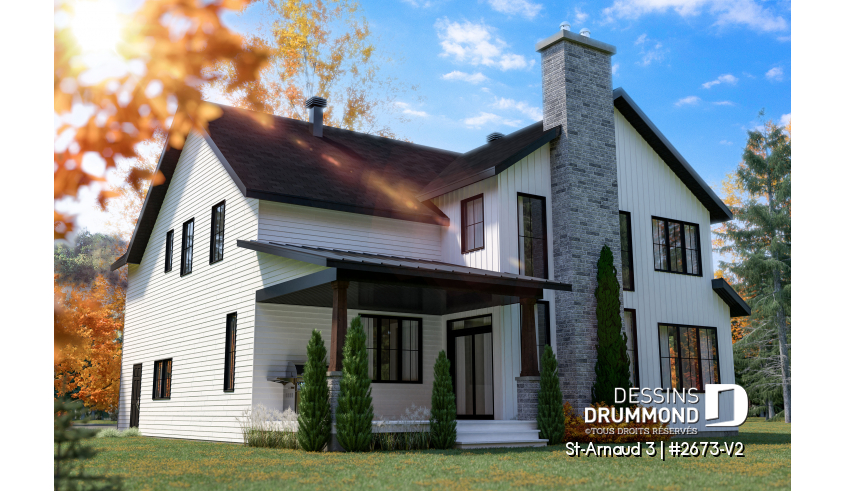 Version couleur no. 1 - Vue arrière - St-Arnaud 3