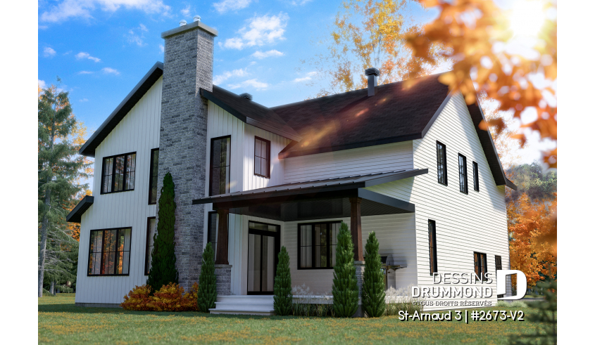 Version couleur no. 1 - Vue arrière - St-Arnaud 3