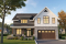 Vue avant - MODÈLE DE BASE - Plan de maison farmhouse moderne – 4 chambres, garage double et foyer spectaculaire - St-Arnaud 3