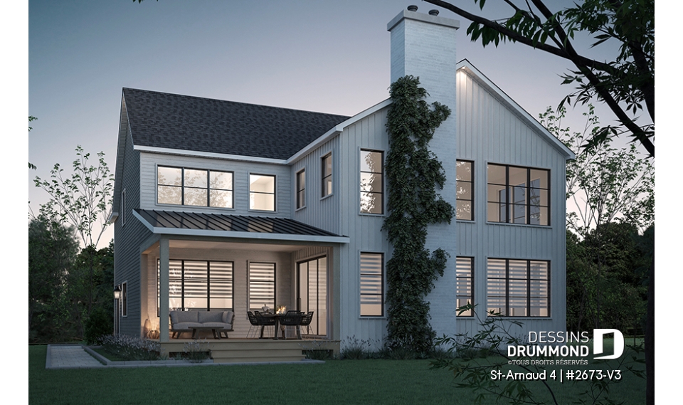 Version couleur no. 1 - Vue arrière - St-Arnaud 4