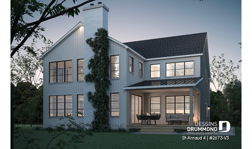 Version couleur no. 1 - Vue arrière - St-Arnaud 4