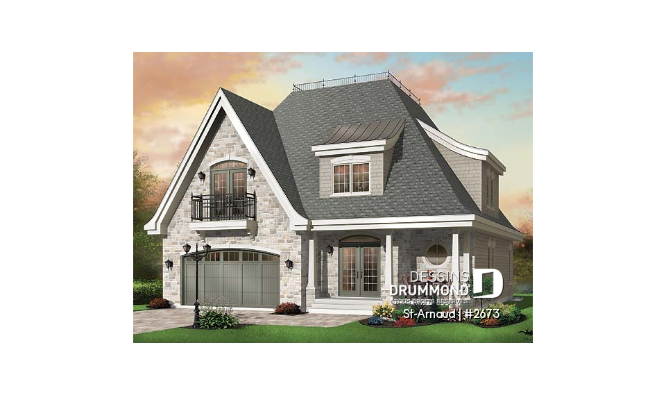 Vue avant - MODÈLE DE BASE - St-Arnaud