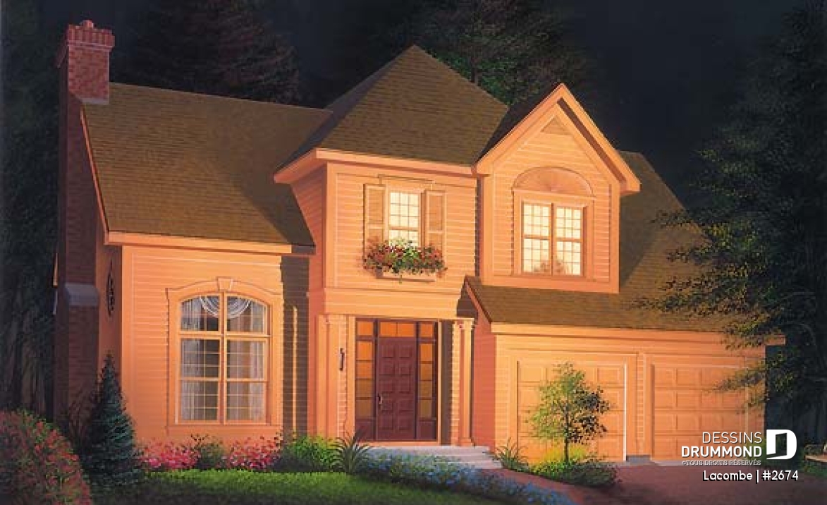 Vue avant - MODÈLE DE BASE - Lacombe