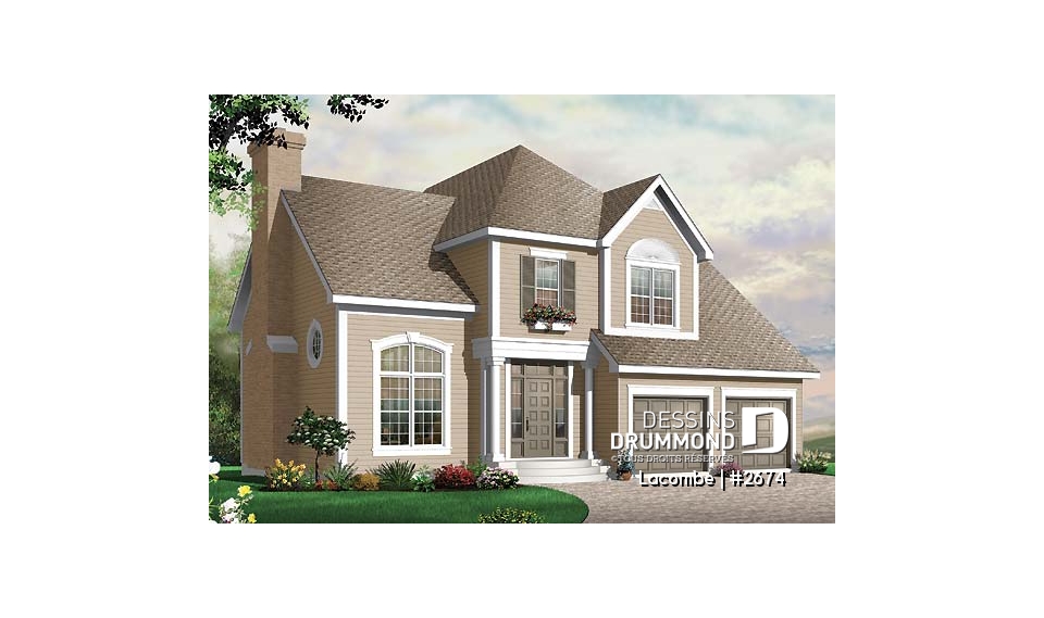 Vue avant - MODÈLE DE BASE - Lacombe