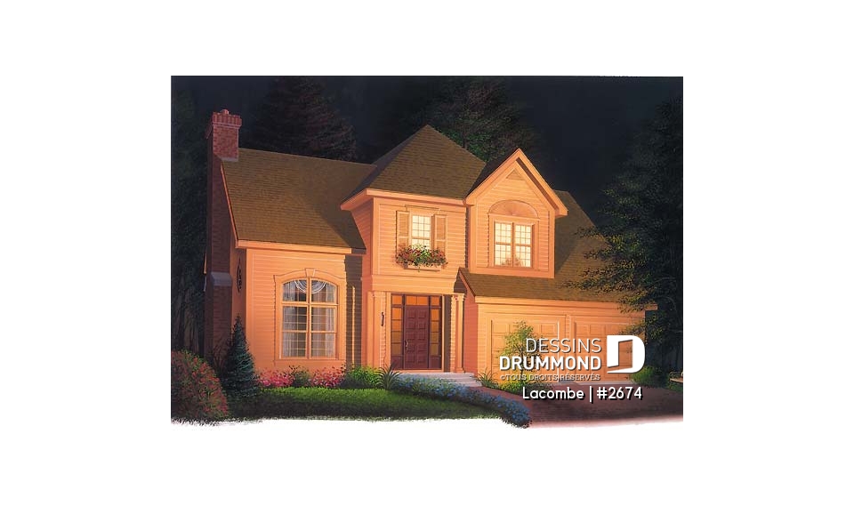 Vue avant - MODÈLE DE BASE - Lacombe