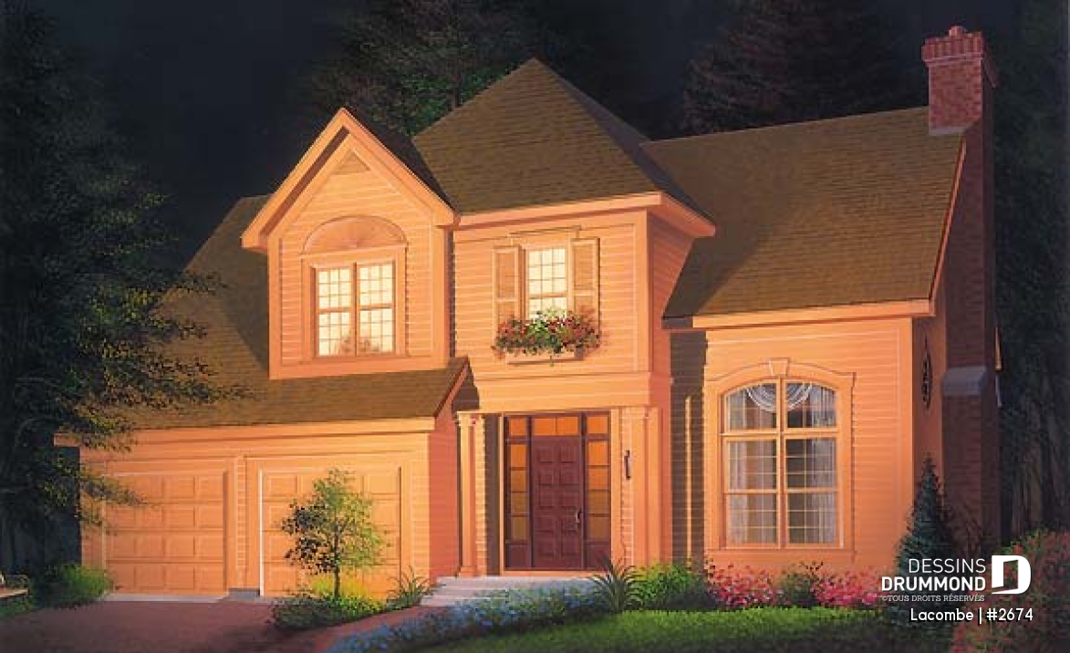 Vue avant - MODÈLE DE BASE - Lacombe