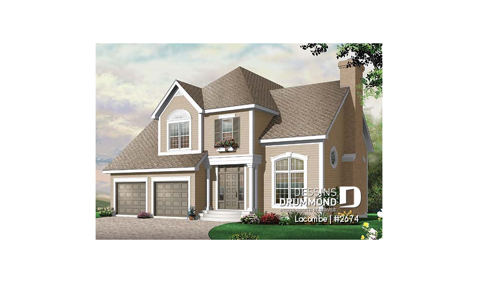 Vue avant - MODÈLE DE BASE - Lacombe