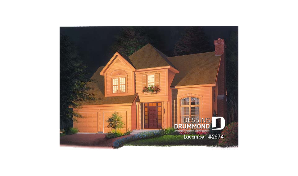 Vue avant - MODÈLE DE BASE - Lacombe