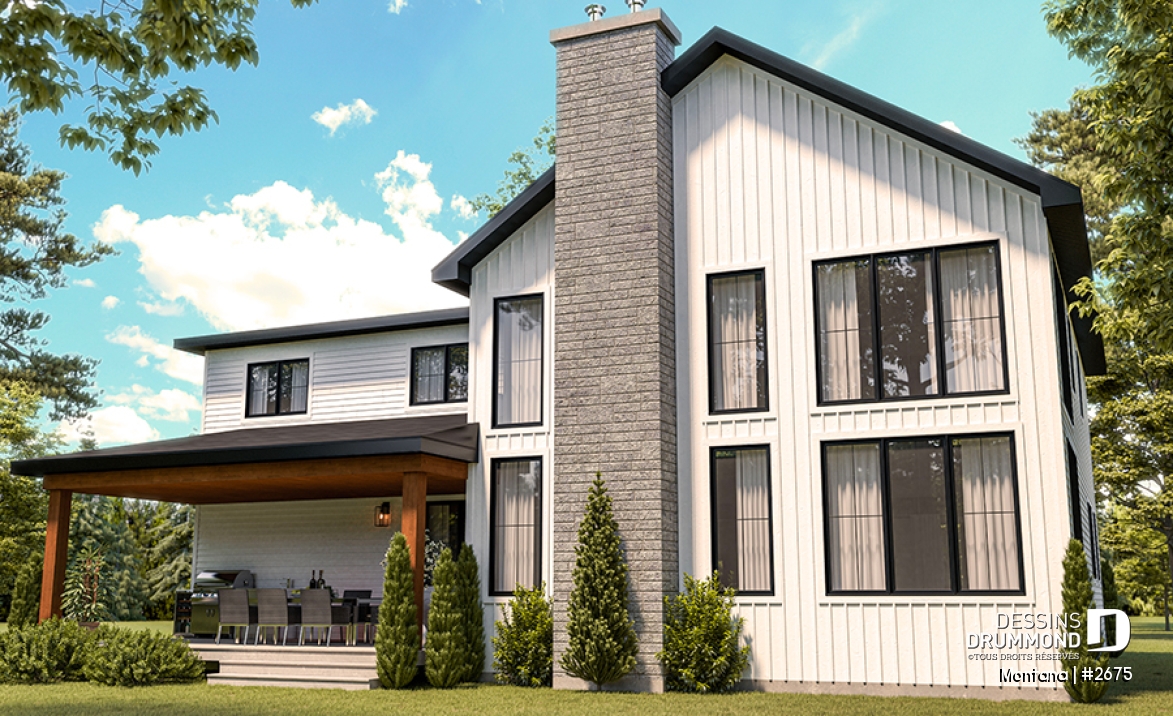 Vue arrière - MODÈLE DE BASE - Montana