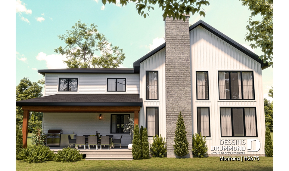 Vue arrière - MODÈLE DE BASE - Montana