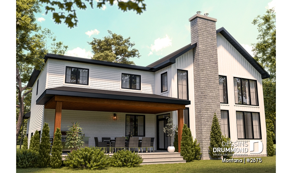 Vue arrière - MODÈLE DE BASE - Montana