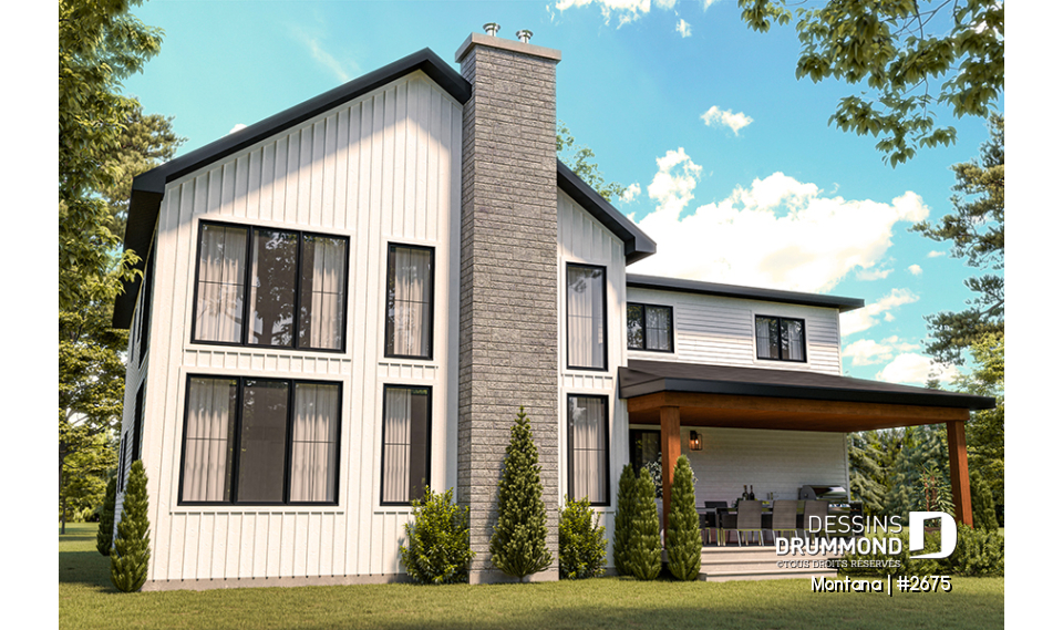 Vue arrière - MODÈLE DE BASE - Montana