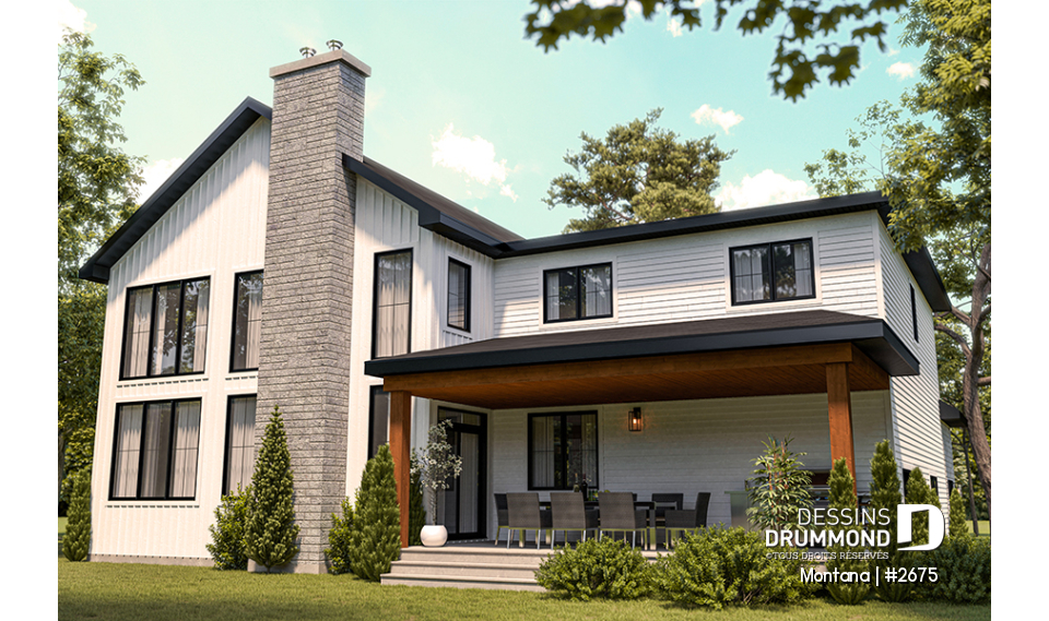 Vue arrière - MODÈLE DE BASE - Montana