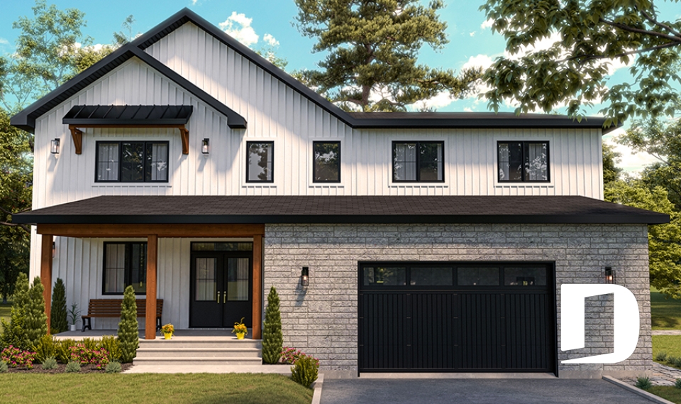 Vue avant - MODÈLE DE BASE -  - Montana