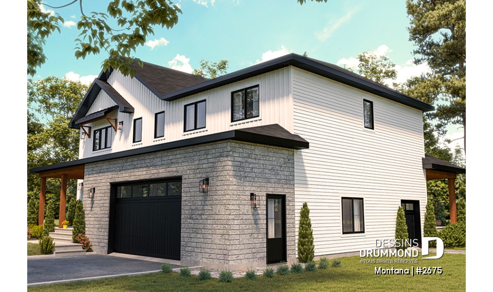 Vue droite - Montana