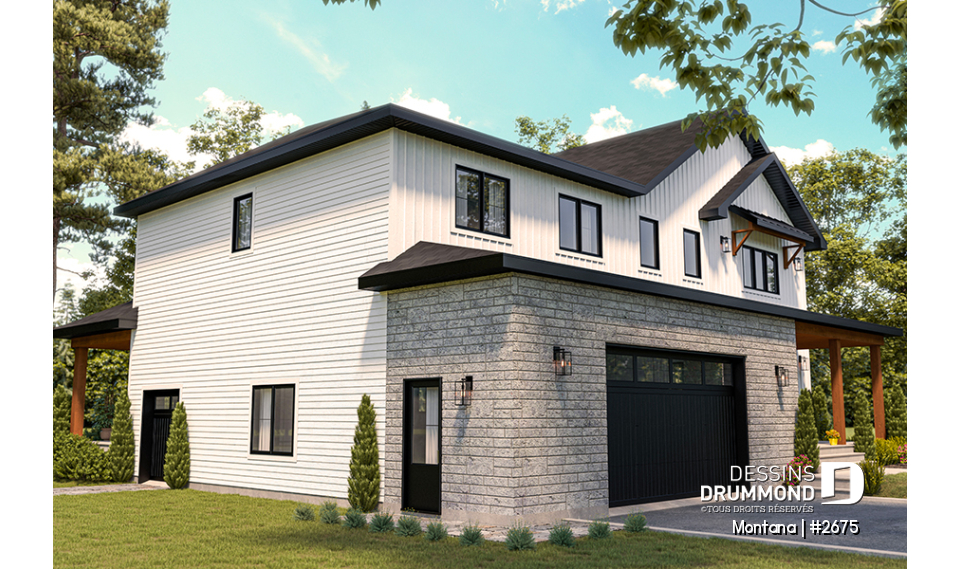 Vue droite - Montana