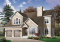 Vue avant - MODÈLE DE BASE - Plan de maison à 2 étages, garage double, 4 chambres, bureau à domicile, suite des maîtres - Northbrook