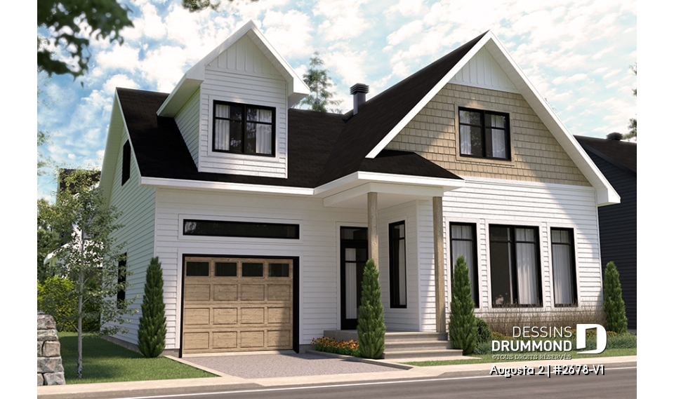 Version couleur no. 1 - Vue avant - Augusta 2