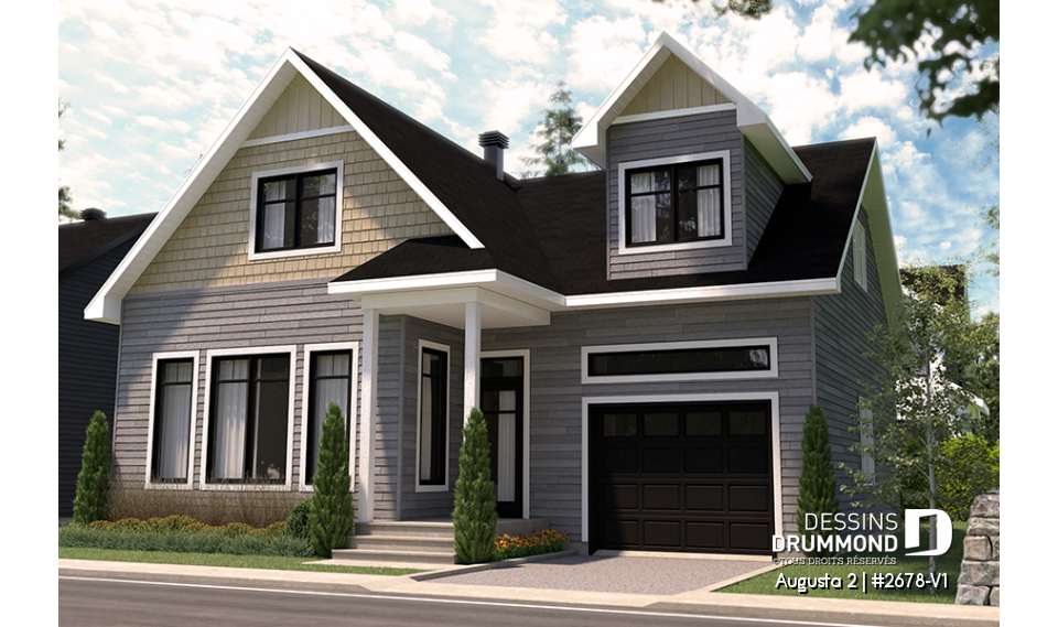 Version couleur no. 3 - Vue avant - Augusta 2