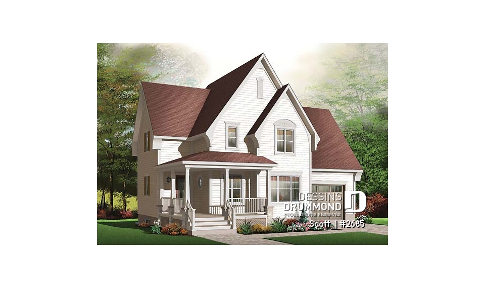 Vue avant – Modèle ORIGINAL - Scott 