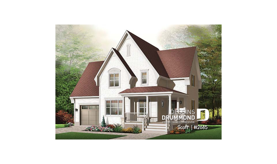 Vue avant – Modèle ORIGINAL - Scott 