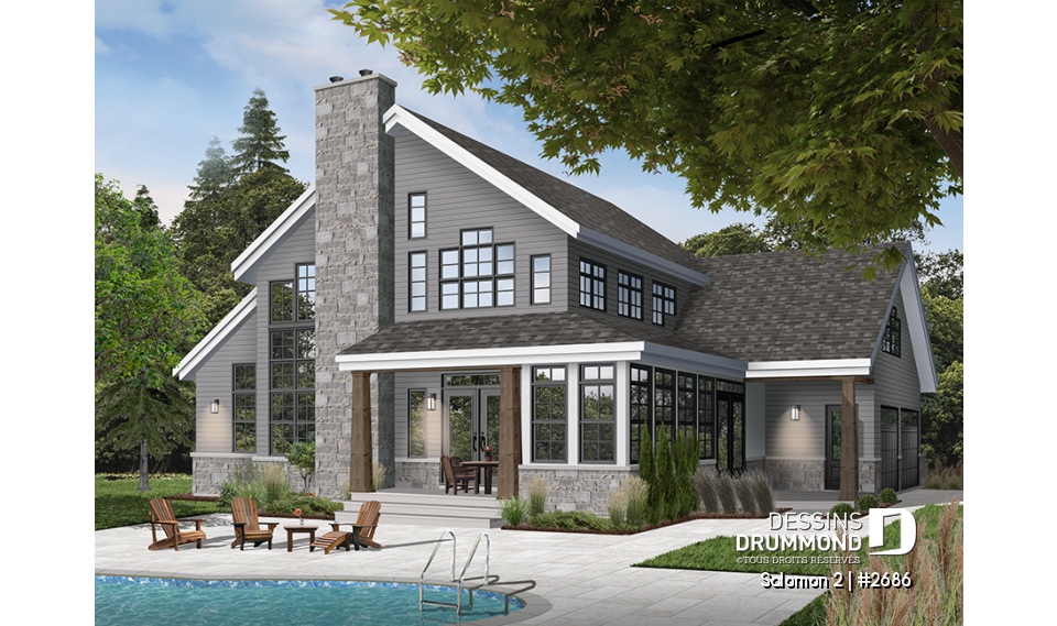 Version couleur no. 3 - Vue arrière - Salomon 2