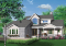 Vue avant - MODÈLE DE BASE - Plan de maison lumineuse, 3 à 4 chambres, garage double avec pièce boni, superbe tourelle, foyer - Grappelli 